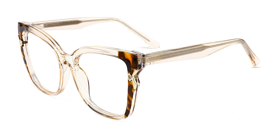Jadyn champagne warm tortoise   TR90  Eyeglasses