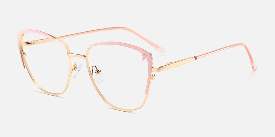 Hestia pink   Metal  Eyeglasses