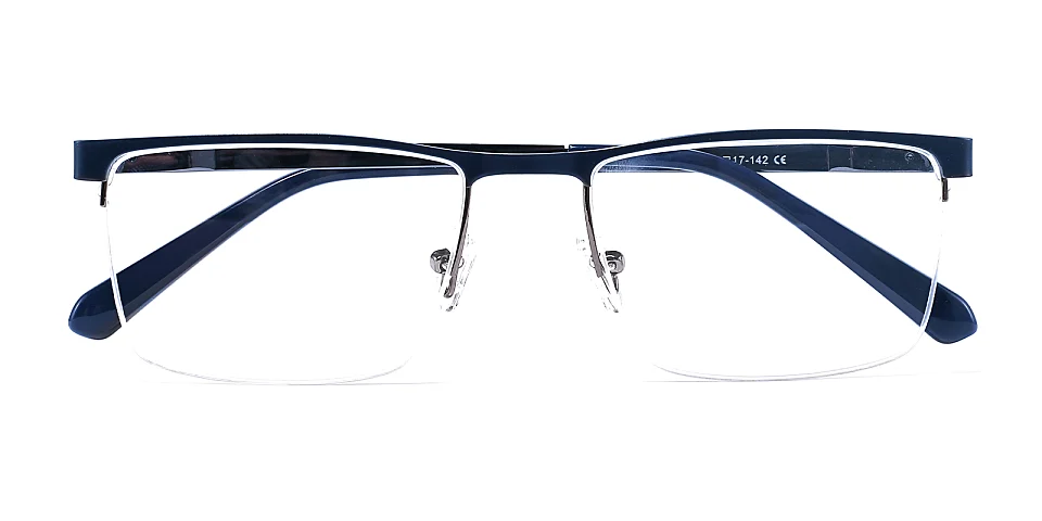 Warren matte blue gun   Metal  Eyeglasses