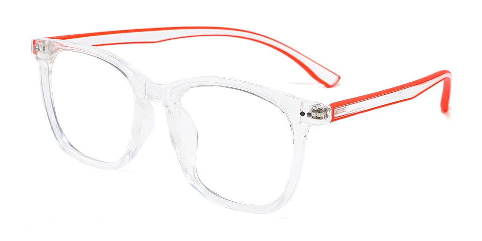 Maleah clear   Plastic  Eyeglasses
