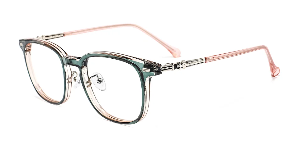 Astrid green pink   Plastic  Eyeglasses