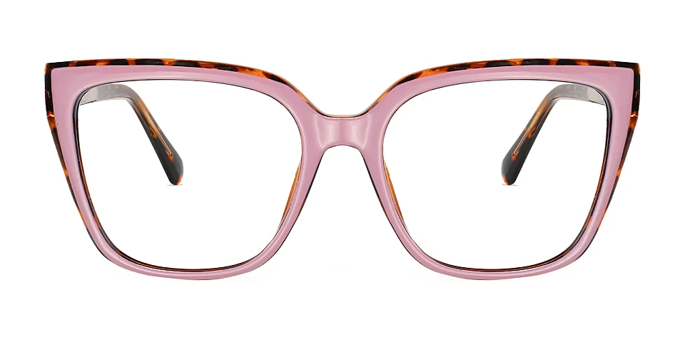 Milena pink warm tortoise   Plastic  Eyeglasses