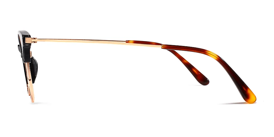 Caroline black   Metal  Eyeglasses