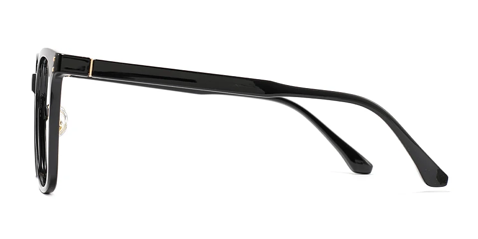 Fidelia black   Plastic  Eyeglasses