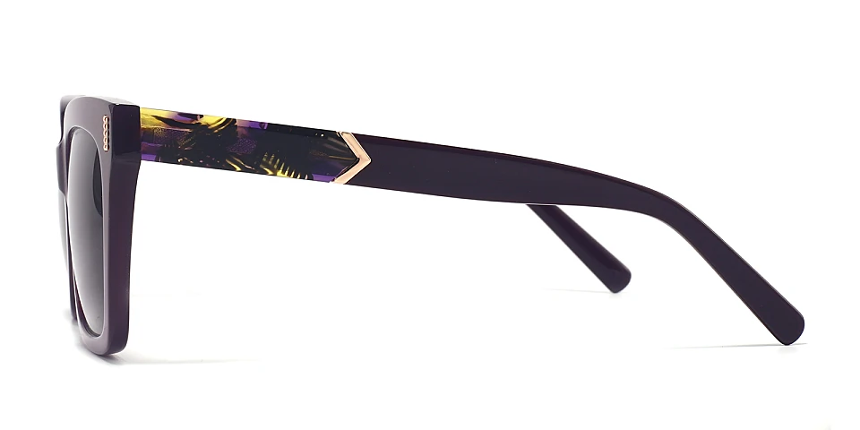 Kael purple   Plastic  Sunglasses
