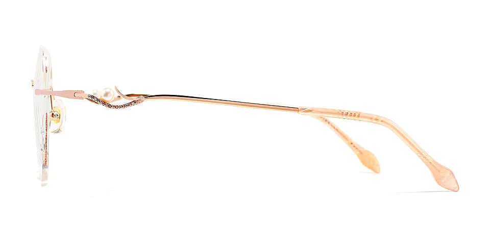 Margarite rose gold   Metal  Eyeglasses