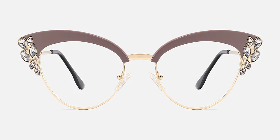 Finn pink   Metal  Eyeglasses
