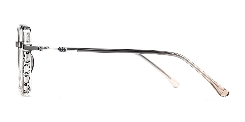 Carolyn grey brown   Plastic  Eyeglasses