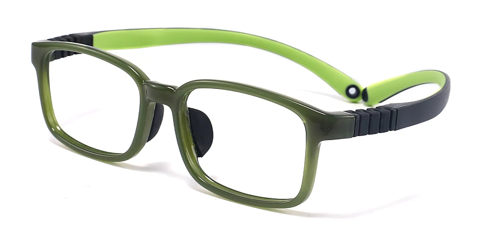 Jean green   Plastic  Eyeglasses