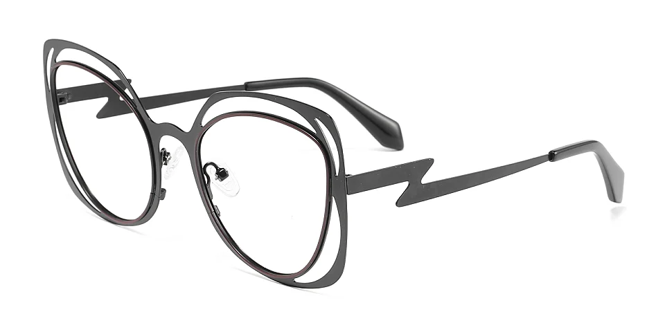 Shayla black brown   Metal  Eyeglasses