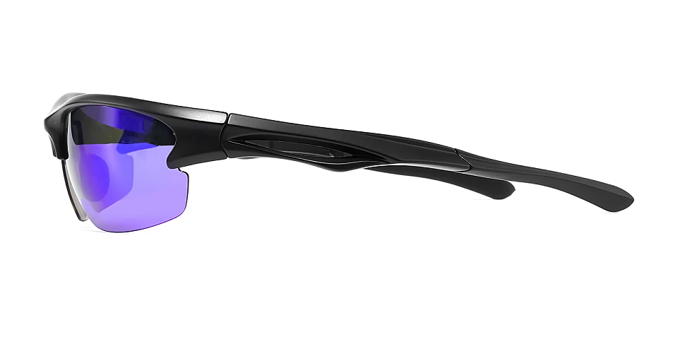 Beau black blue   TR90  Sunglasses
