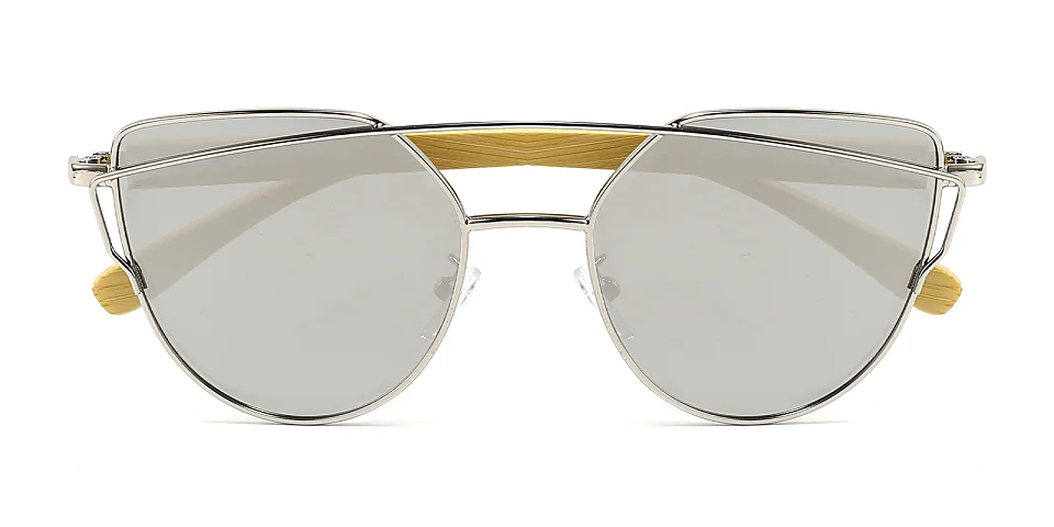 Mabel silver   Metal  Sunglasses