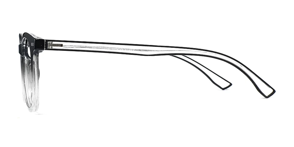 Maleah black clear   Plastic  Eyeglasses