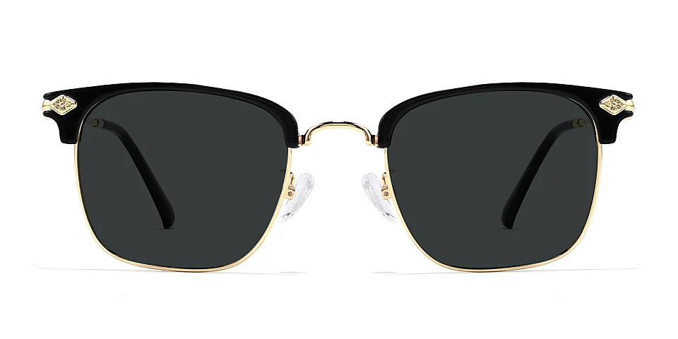 Emeka black gold   Metal  Sunglasses