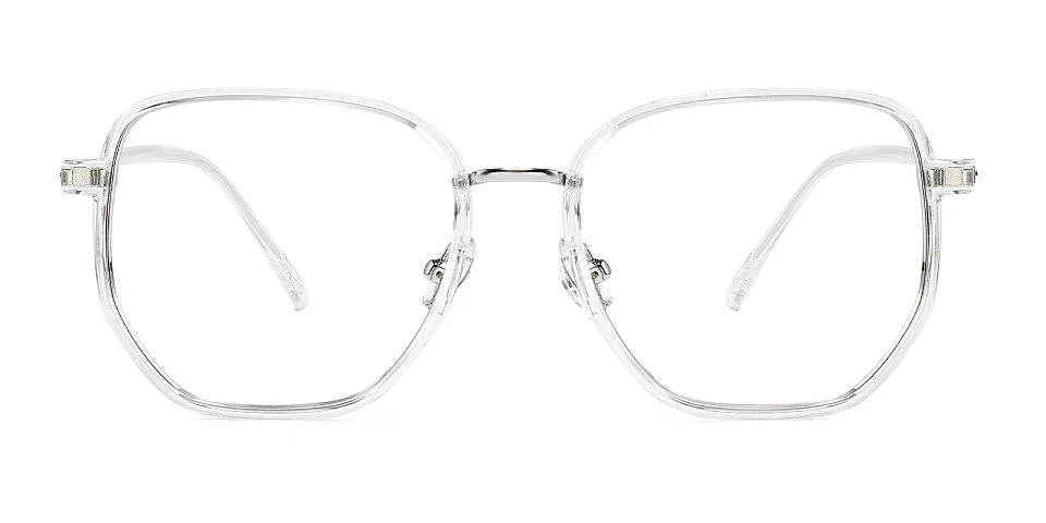 Liisi clear silver   Plastic  Eyeglasses