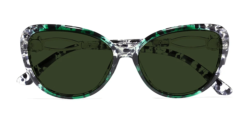 Kelley green tortoise   Plastic  Sunglasses