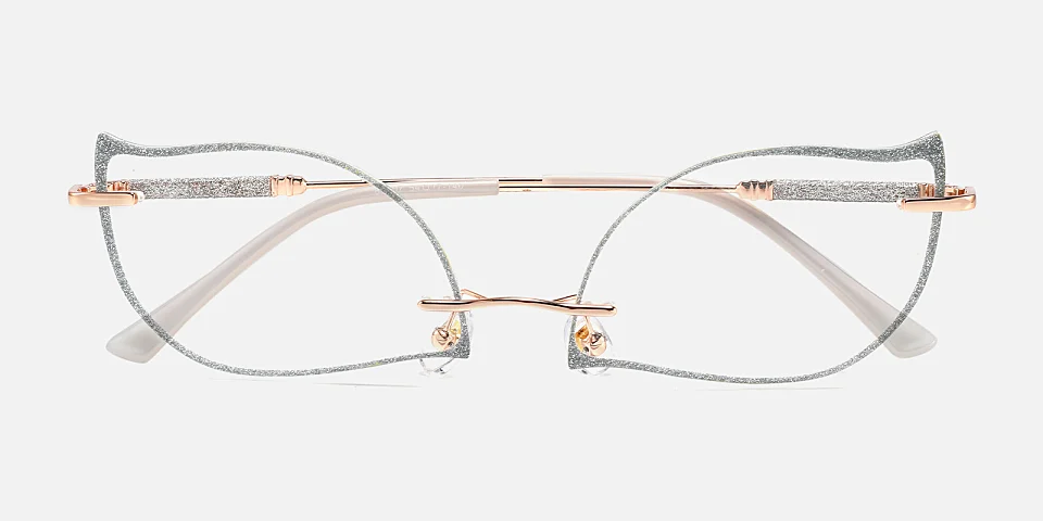 Nalani silver   Metal  Eyeglasses