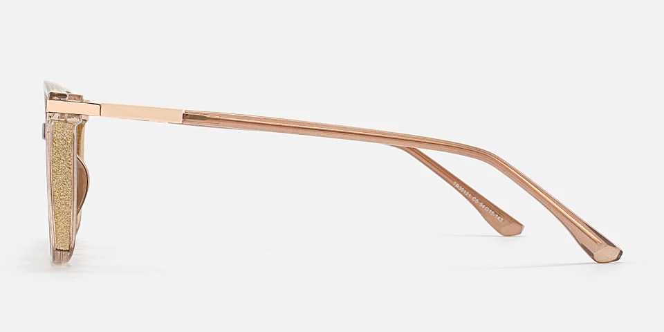 Aysun champagne   Plastic  Eyeglasses