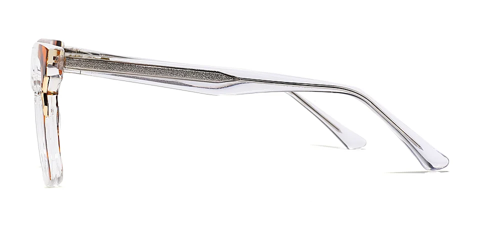 Jadyn clear warm tortoise   TR90  Eyeglasses