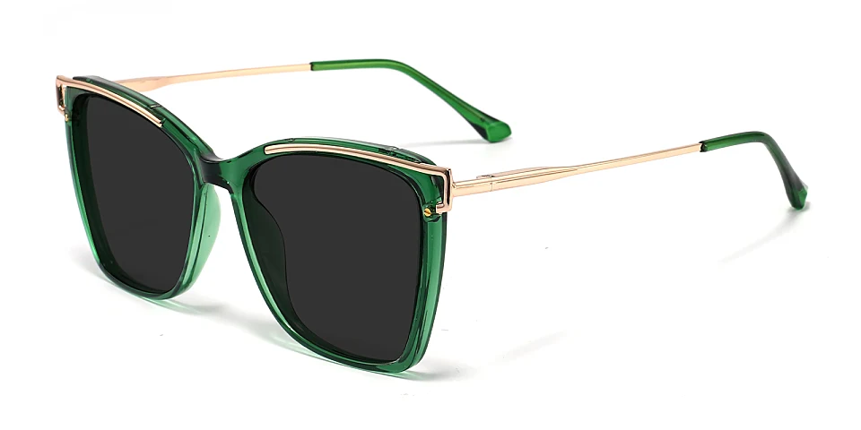 Cili green   Plastic  Sunglasses