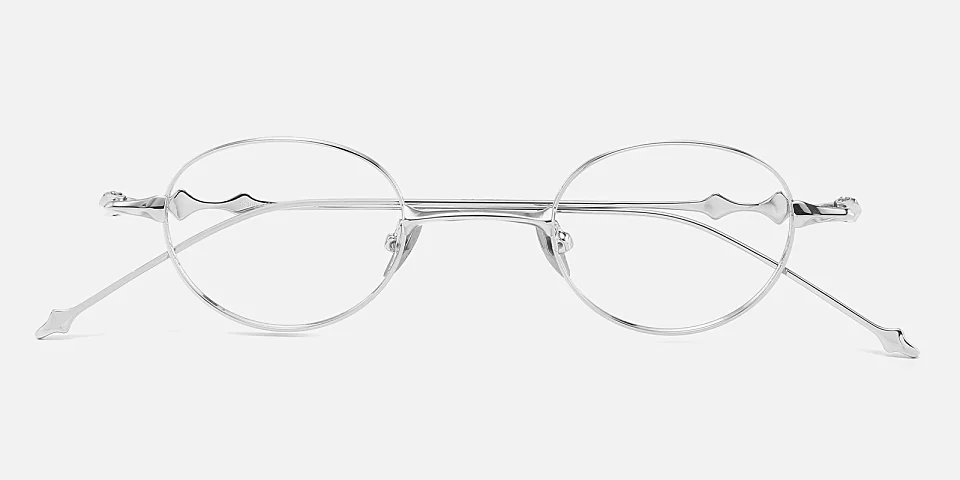 Linden silver   Metal  Eyeglasses