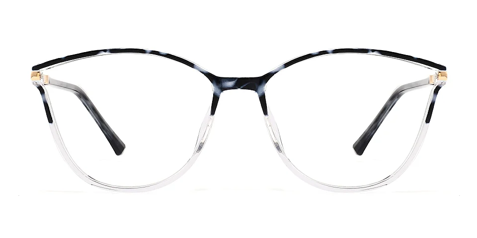 Darleen black tortoise clear   Plastic  Eyeglasses