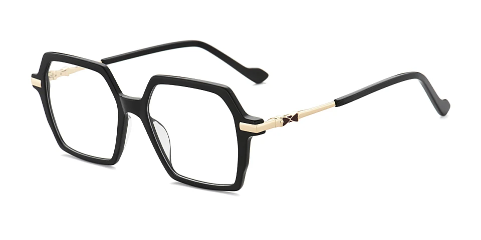 Bexley black   Plastic  Eyeglasses