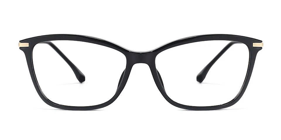 Leif black   Plastic  Eyeglasses