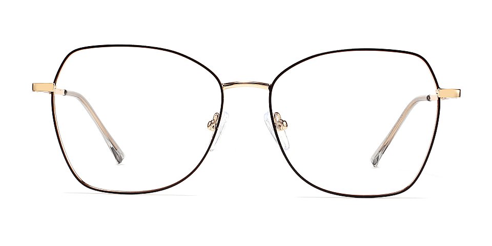 Berreth warm tortoise   Metal  Eyeglasses