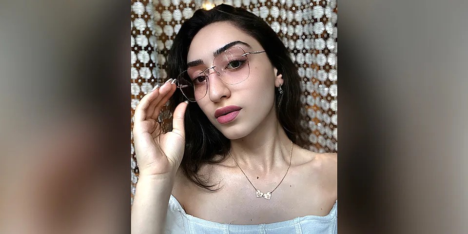 Color rose gold   Metal  Sunglasses