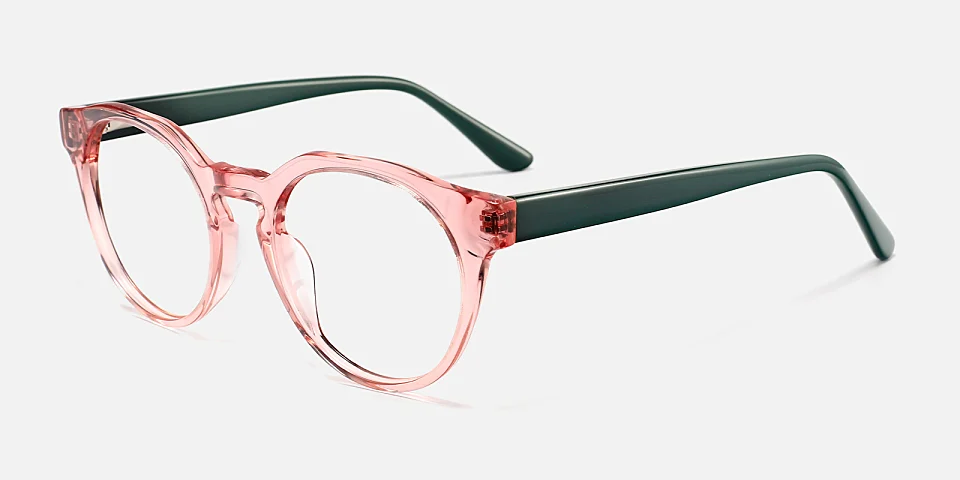 Zephyr clear pink   Plastic  Eyeglasses
