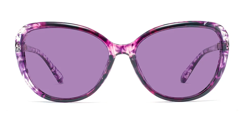 Kelley purple tortoise   Plastic  Sunglasses
