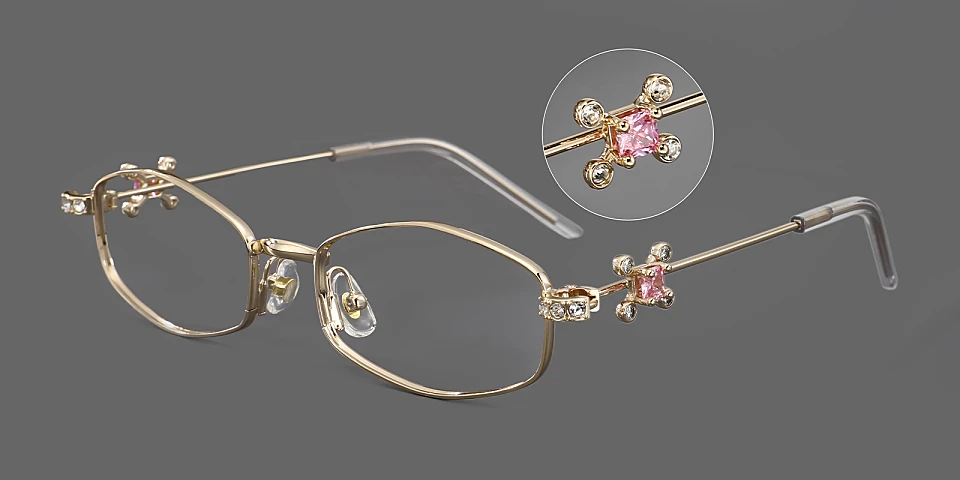 Diora gold   Metal  Eyeglasses