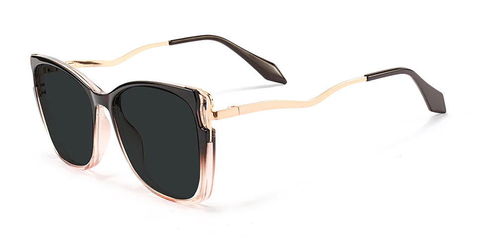 Wallis black brown   TR90  Sunglasses