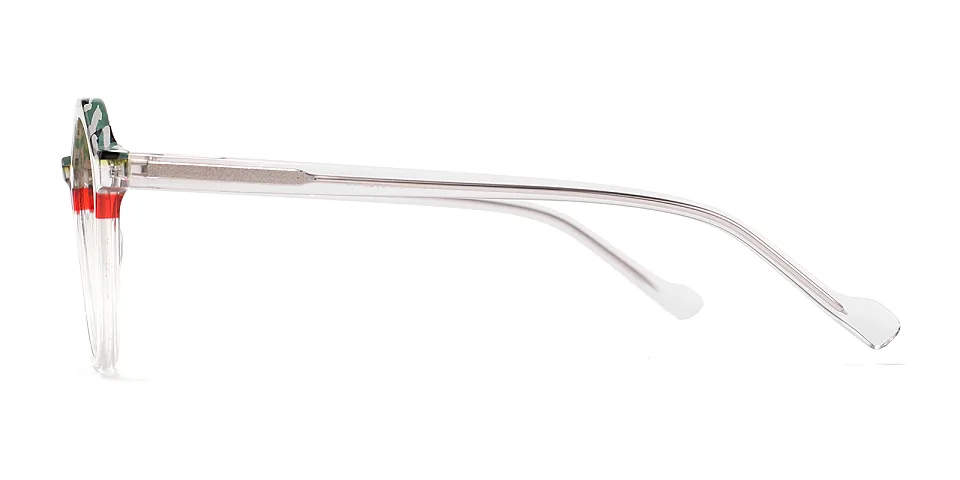 Sierra clear green tortoise   Plastic  Eyeglasses