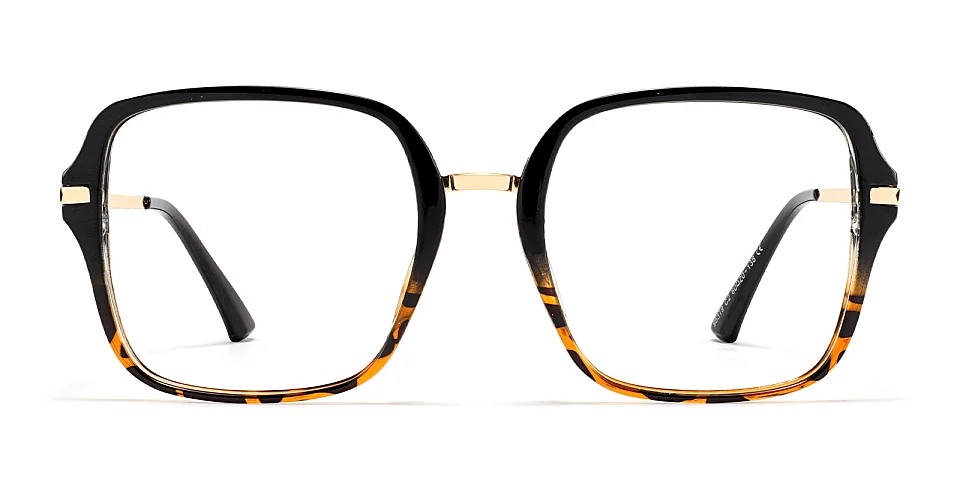 Miku black warm tortoise   Plastic  Eyeglasses