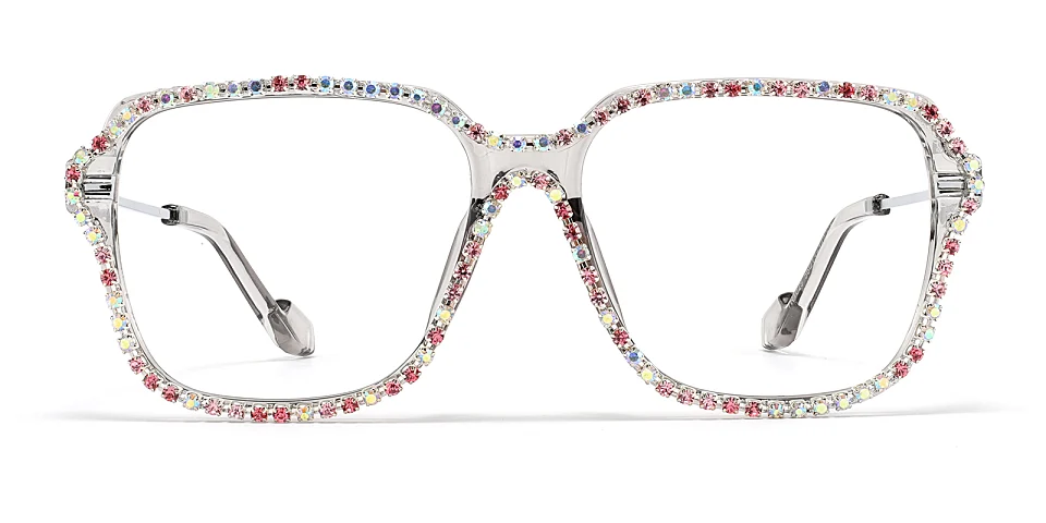 Like grey colorful   Plastic  Eyeglasses