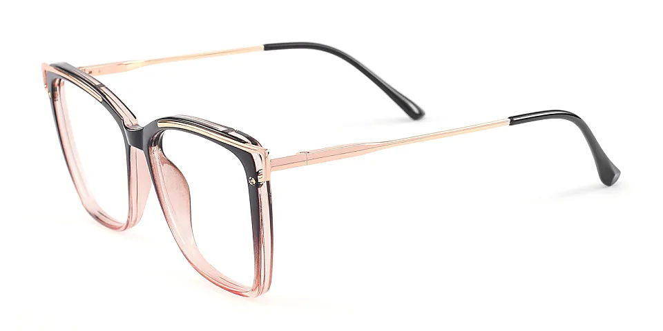 Cili black champagne   Plastic  Eyeglasses