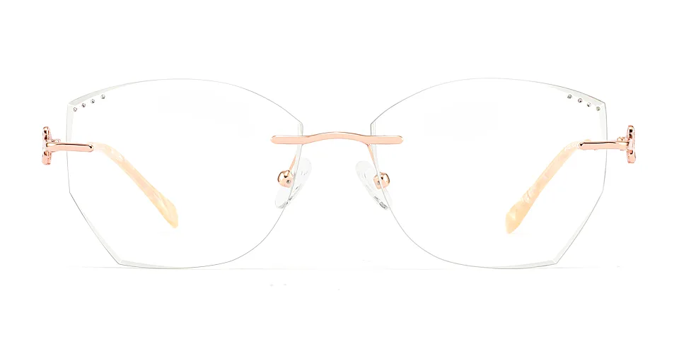Barbieri rose gold   Metal  Eyeglasses