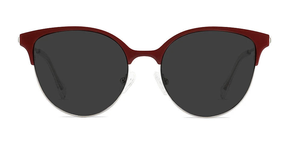 Maggie red   Metal  Sunglasses