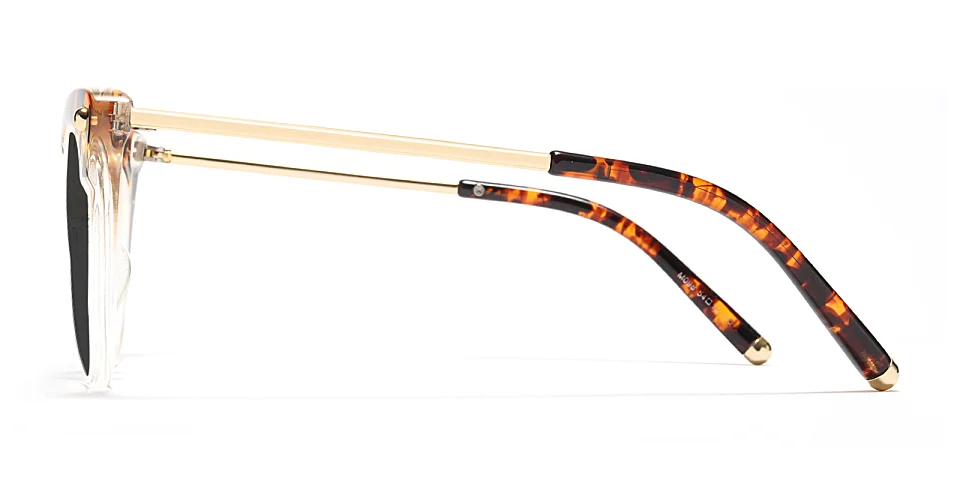 June clear yellow tortoise   TR90  Sunglasses