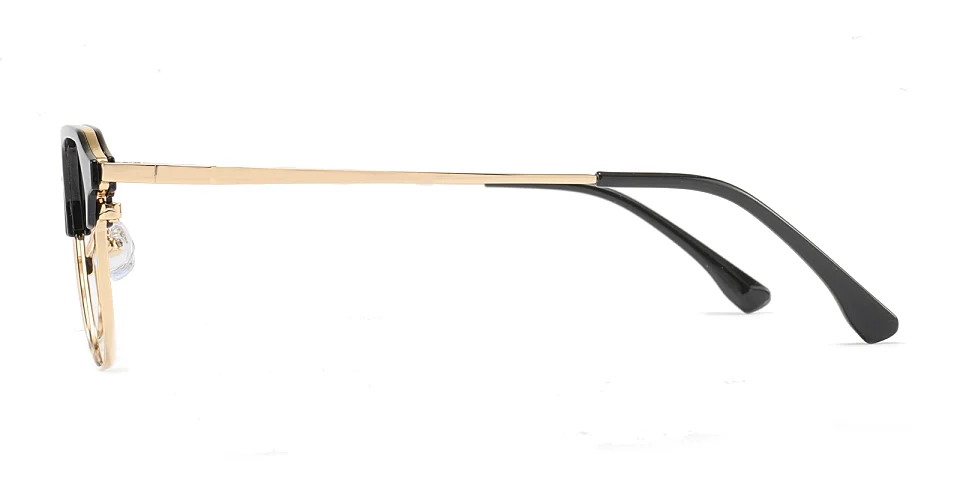 Kiki black gold   Plastic  Eyeglasses