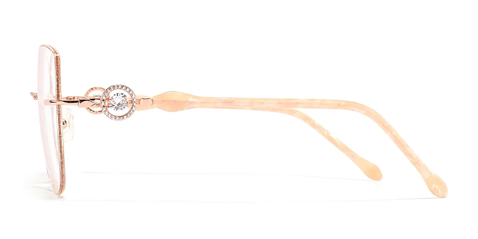 Eliza rose gold   Metal  Eyeglasses