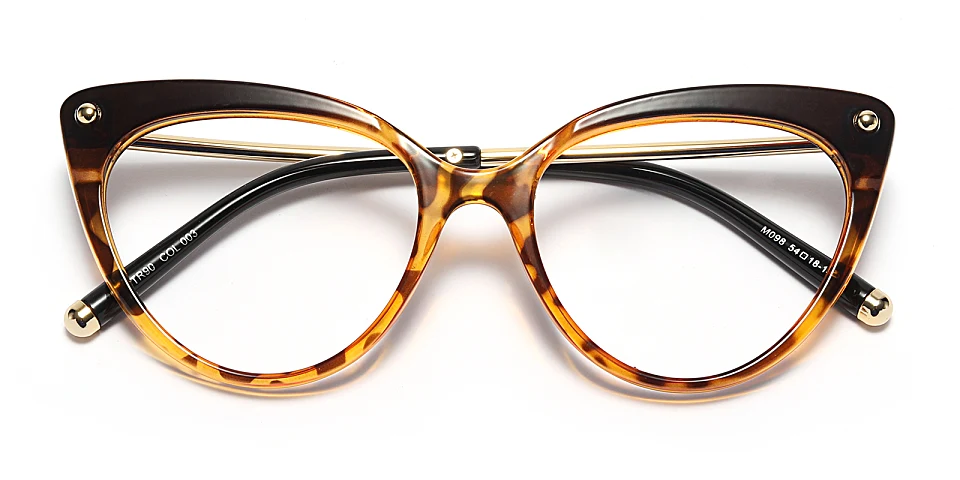 June warm tortoise   TR90  Eyeglasses