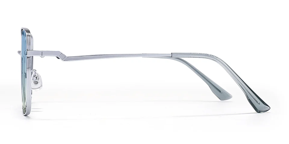 Dorothy silver   Metal  Sunglasses