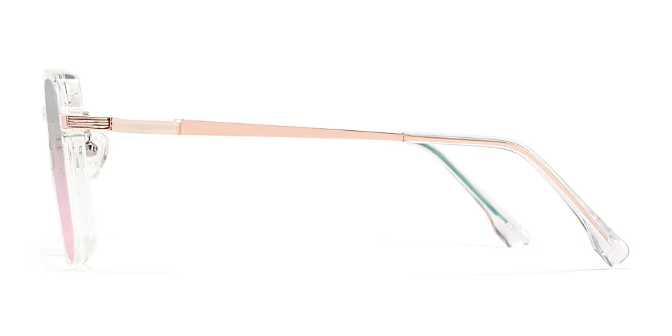 Sandy clear   Plastic  Sunglasses