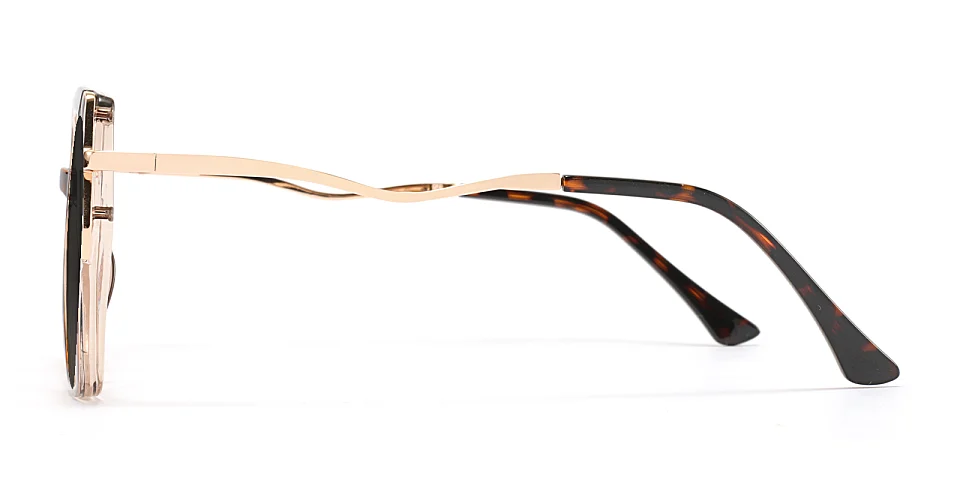 Meral warm tortoise   TR90  Sunglasses