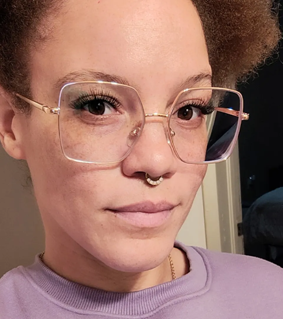 CARMEN Q² アドニス CARMEN Q² アドニス Elements Women's Red Square Eyeglasses
