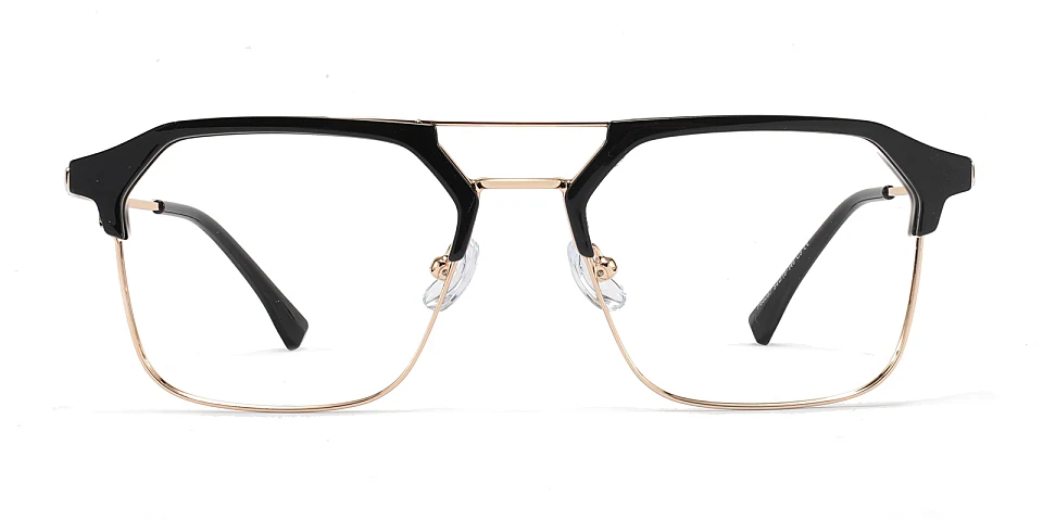 Kiki black gold   Plastic  Eyeglasses