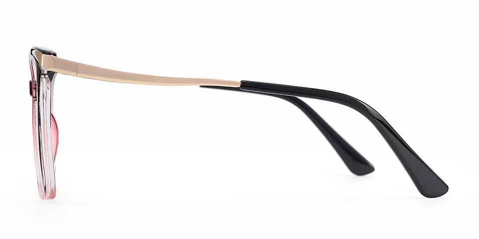 Sine black red   Plastic  Eyeglasses